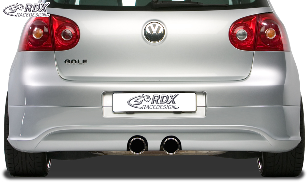 RDX R32 clean rear diffuser – Volkswagen Golf 5 (cut-out for the R32 exhaust)