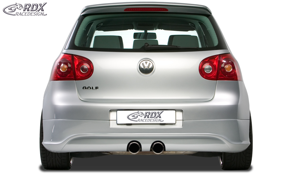 RDX R32 clean rear diffuser – Volkswagen Golf 5 (cut-out for the R32 exhaust)