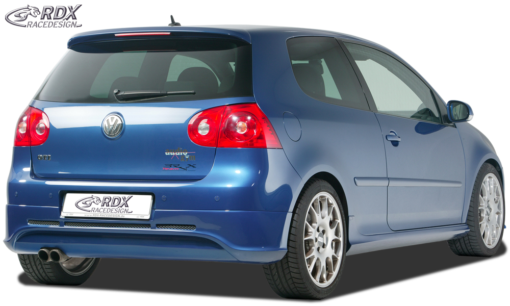 RDX GTI/R-Five rear diffuser – Volkswagen Golf 5 (exhaust cut-out left)