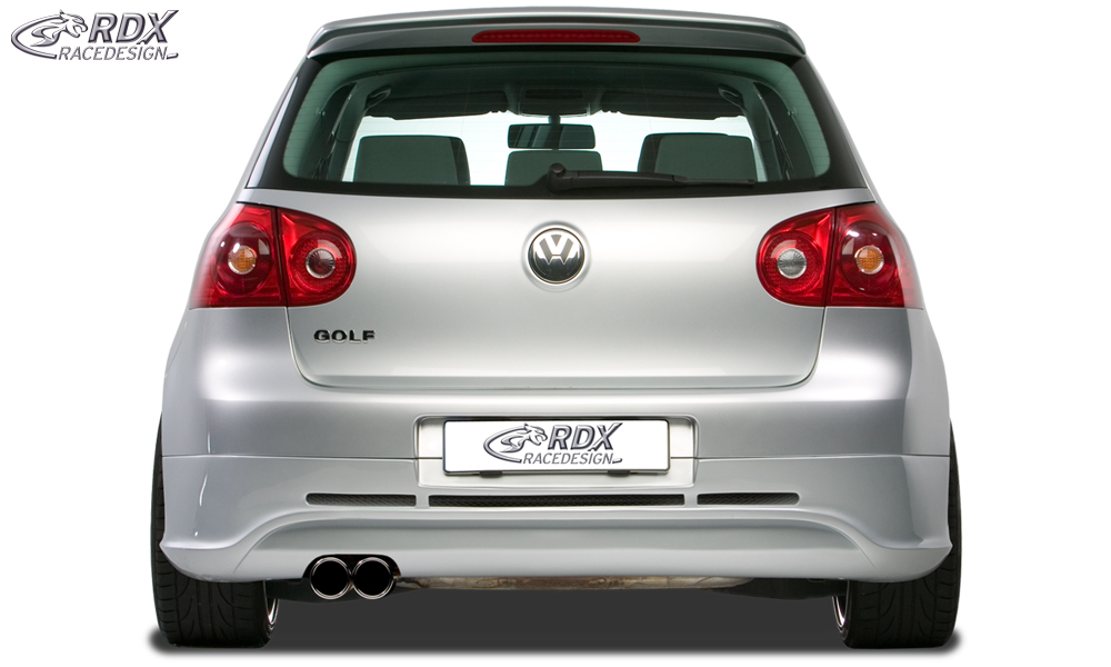 RDX GTI/R-Five rear diffuser – Volkswagen Golf 5 (exhaust cut-out left)