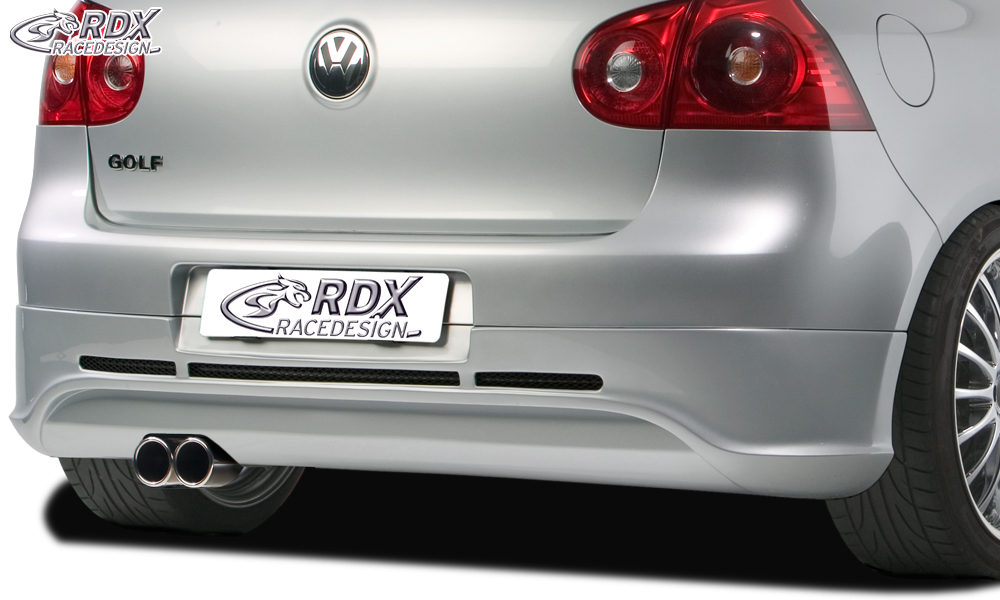 RDX GTI/R-Five rear diffuser – Volkswagen Golf 5 (exhaust cut-out left)