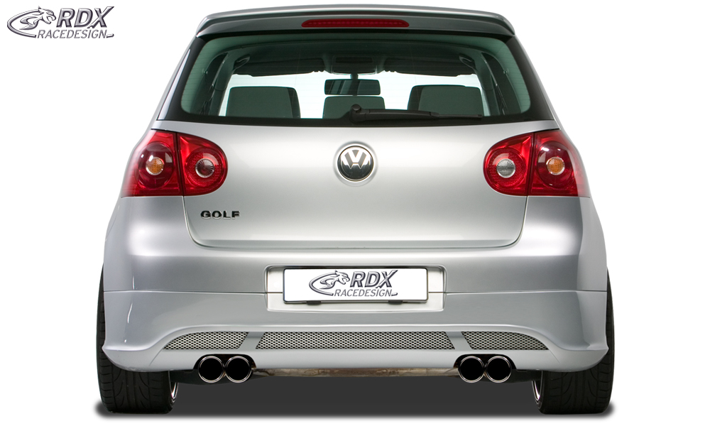 RDX V2 rear diffuser – Volkswagen Golf 5 (exhaust cut-outs left and right)
