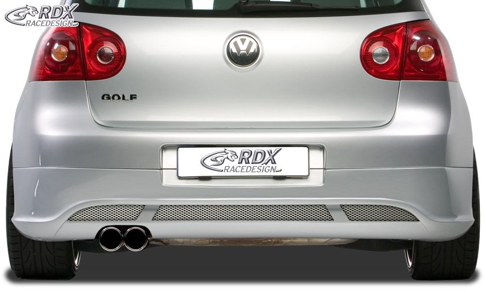 RDX V2 rear diffuser – Volkswagen Golf 5 (exhaust cut-out left)