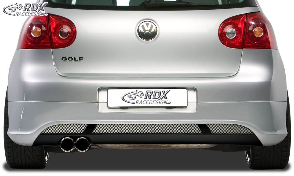 RDX V2 rear diffuser – Volkswagen Golf 5 (exhaust cut-out left)