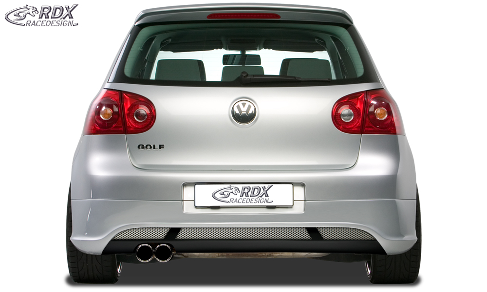 RDX V2 rear diffuser – Volkswagen Golf 5 (exhaust cut-out left)