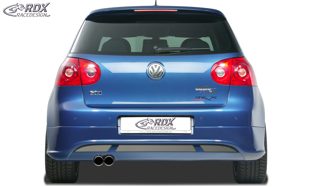 RDX V2 rear diffuser – Volkswagen Golf 5 (exhaust cut-out left)