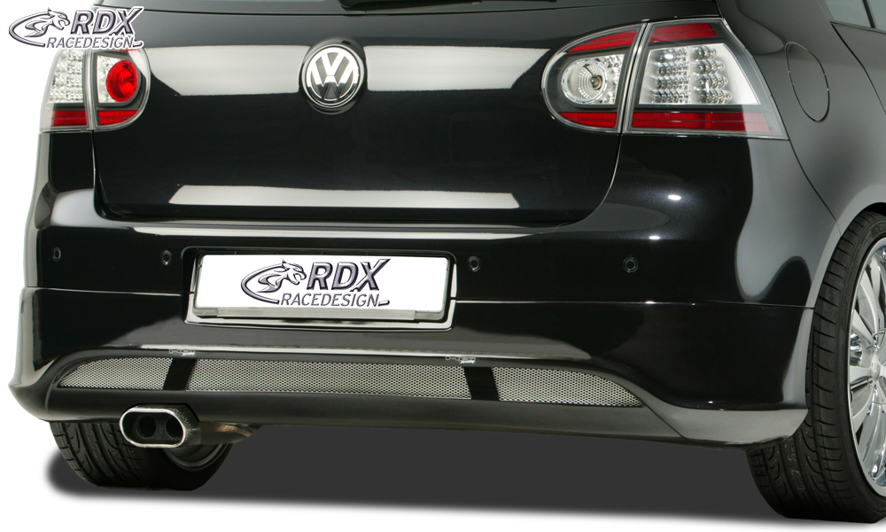 RDX V2 rear diffuser – Volkswagen Golf 5 (exhaust cut-out left)