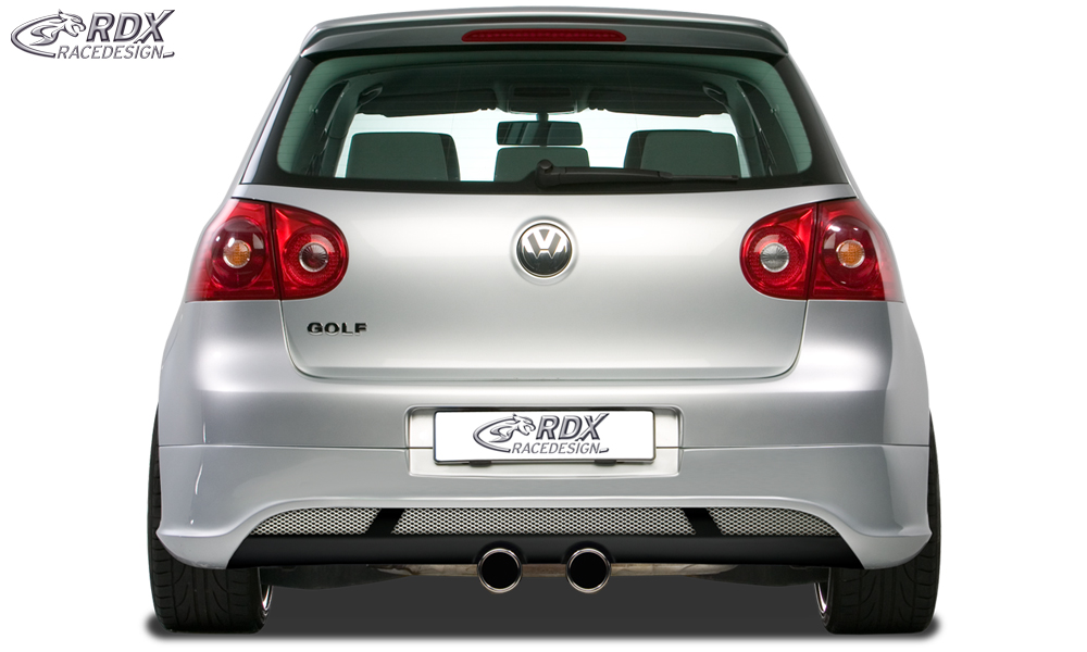 RDX V2 rear diffuser – Volkswagen Golf 5 (cut-out for the R32 exhaust)