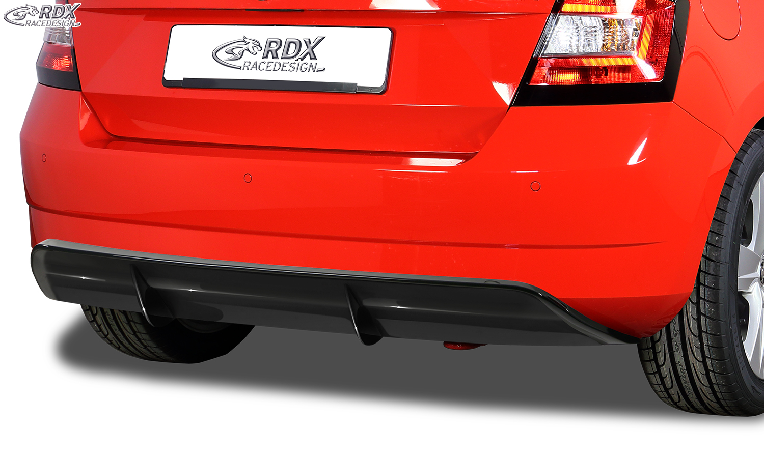 RDX rear diffuser – Škoda Fabia 3 (5J/NJ) 2014–2019