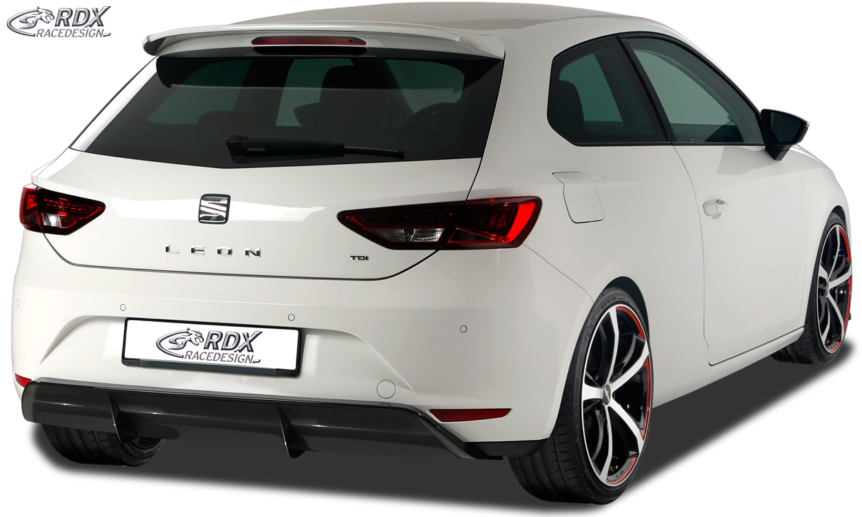 Задний диффузор RDX – Seat Leon 5F/Leon 5F SC