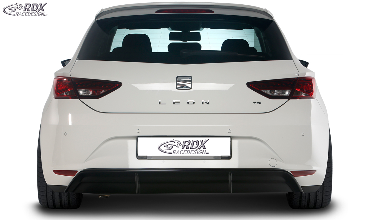Задний диффузор RDX – Seat Leon 5F/Leon 5F SC