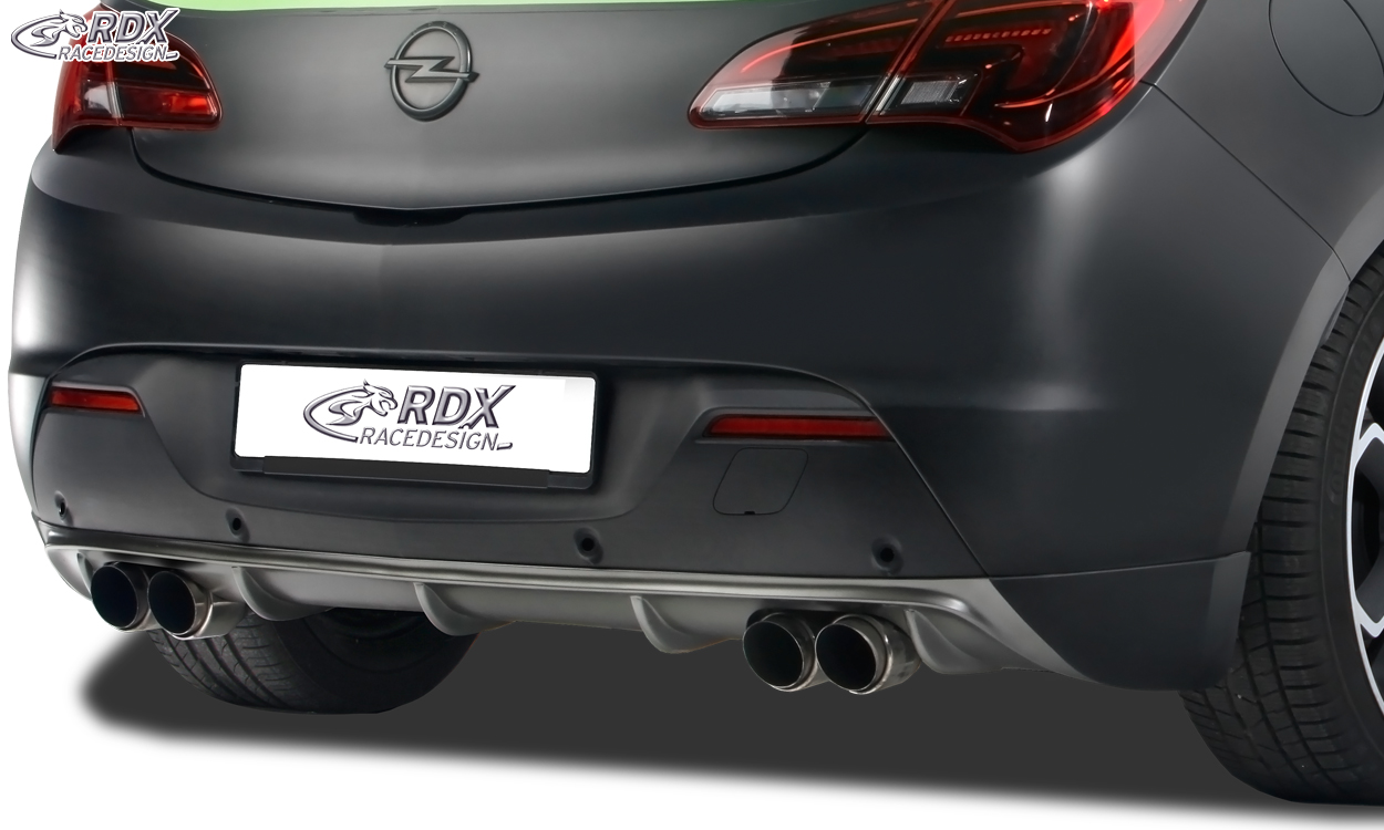 Задний диффузор RDX – Opel Astra J GTC Diffusor