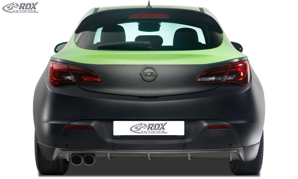 Задний диффузор RDX – Opel Astra J GTC