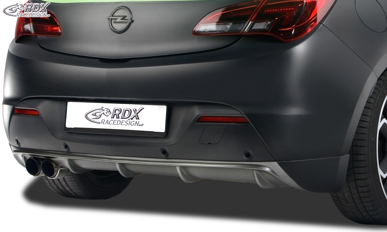 Задний диффузор RDX – Opel Astra J GTC