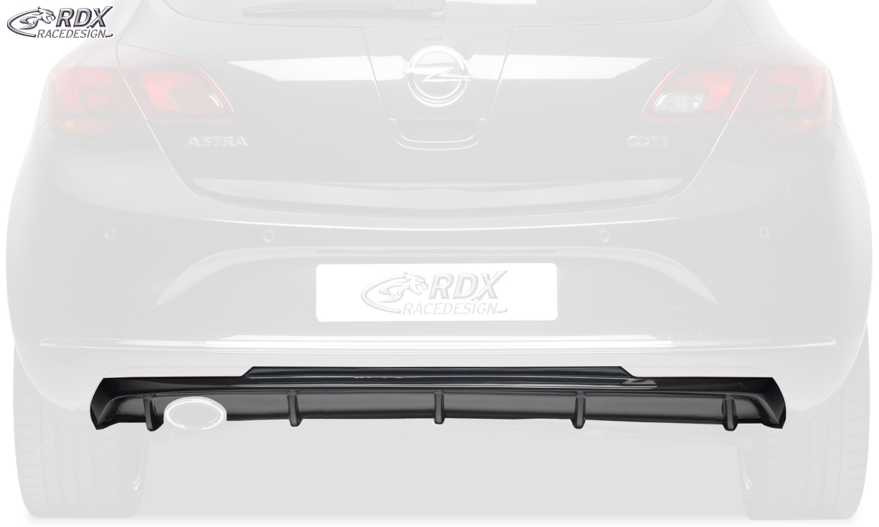 RDX rear diffuser – Opel Astra J