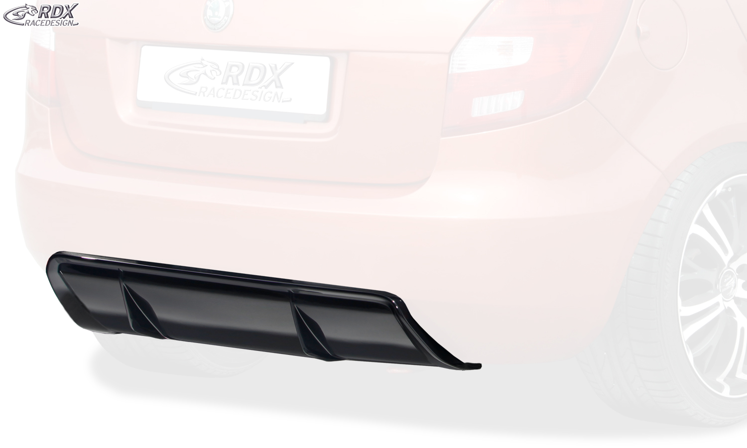 RDX rear diffuser – Škoda Fabia 2/5J