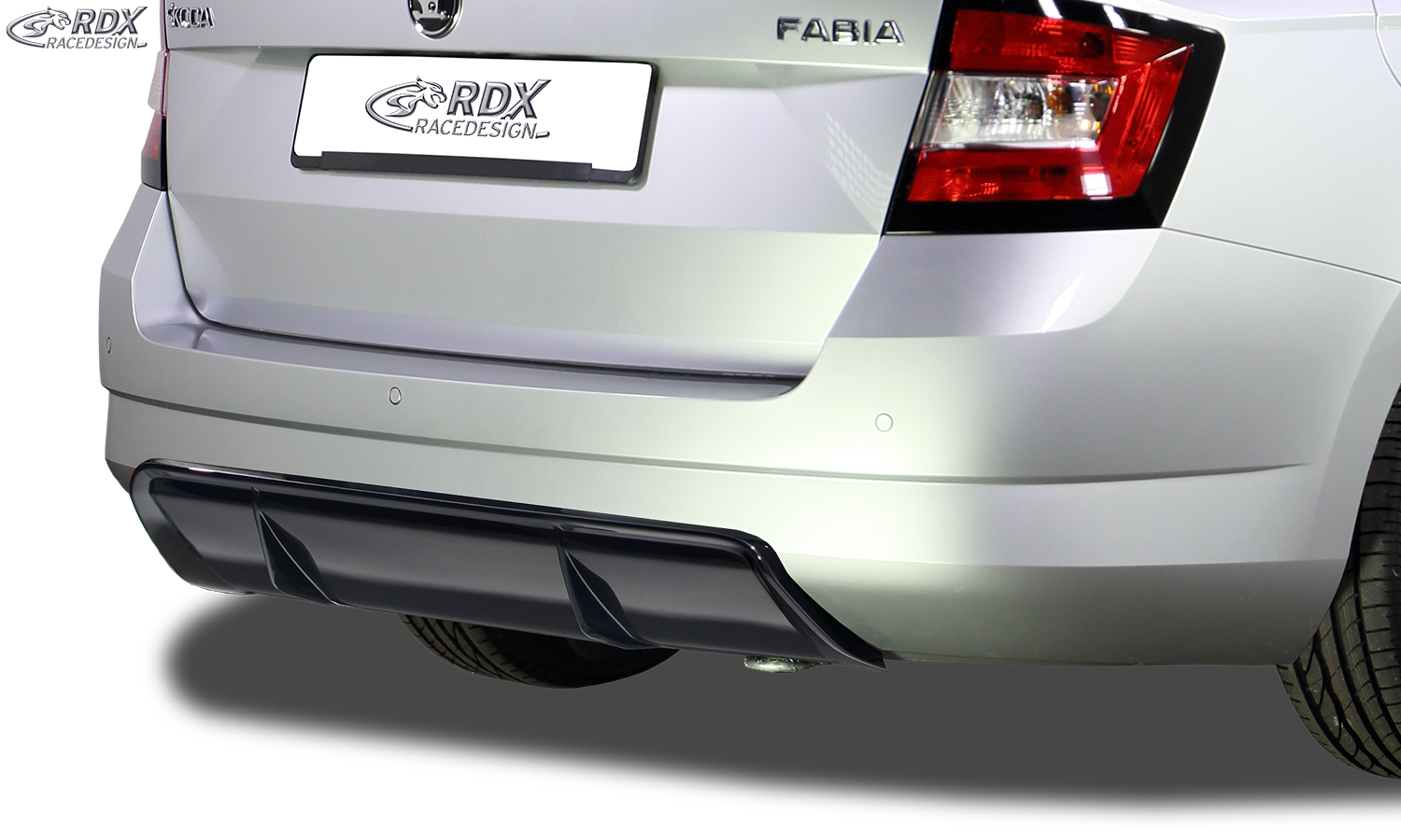 RDX rear diffuser – Škoda Fabia 3 estate (5J/NJ) 2014–2019 estate