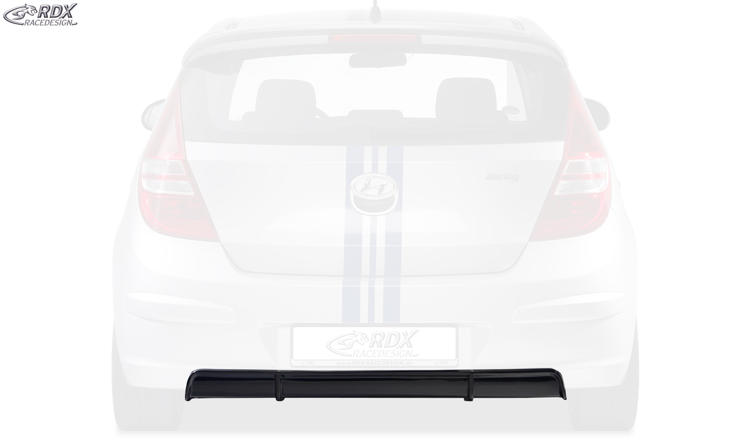 Задний диффузор RDX – Hyundai i30 FD/FDH 2007–2010