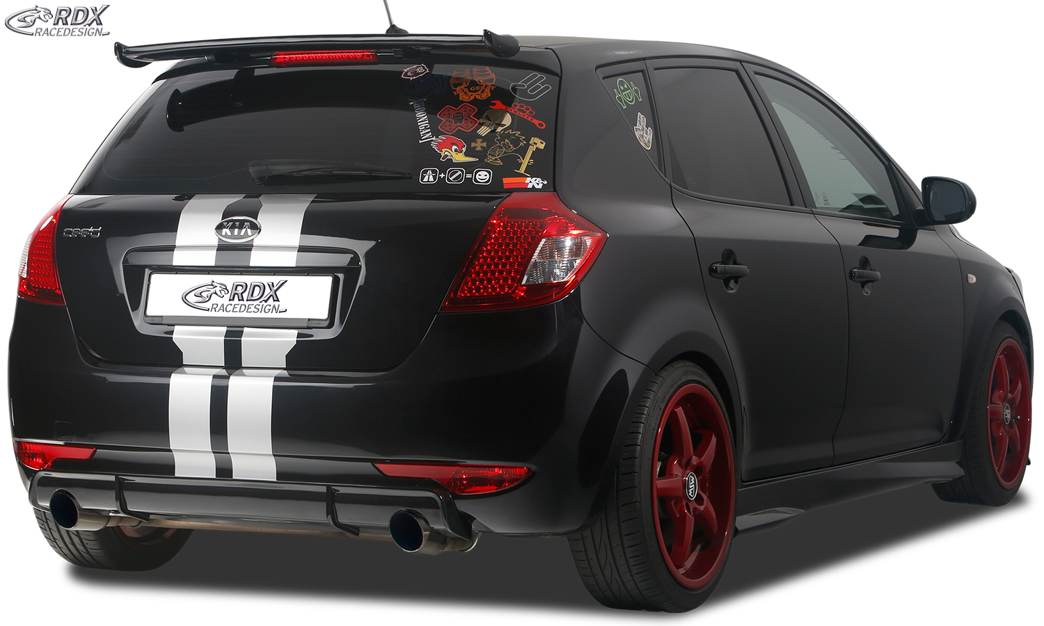 Задний диффузор RDX – Kia Ceed тип ED