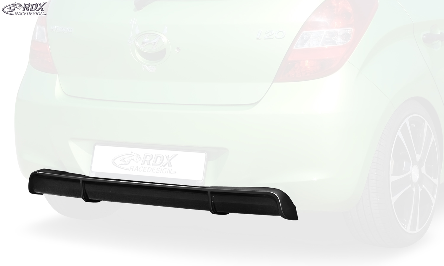 Задний диффузор RDX – Hyundai i20 (PB/PBT | 2008–2012)