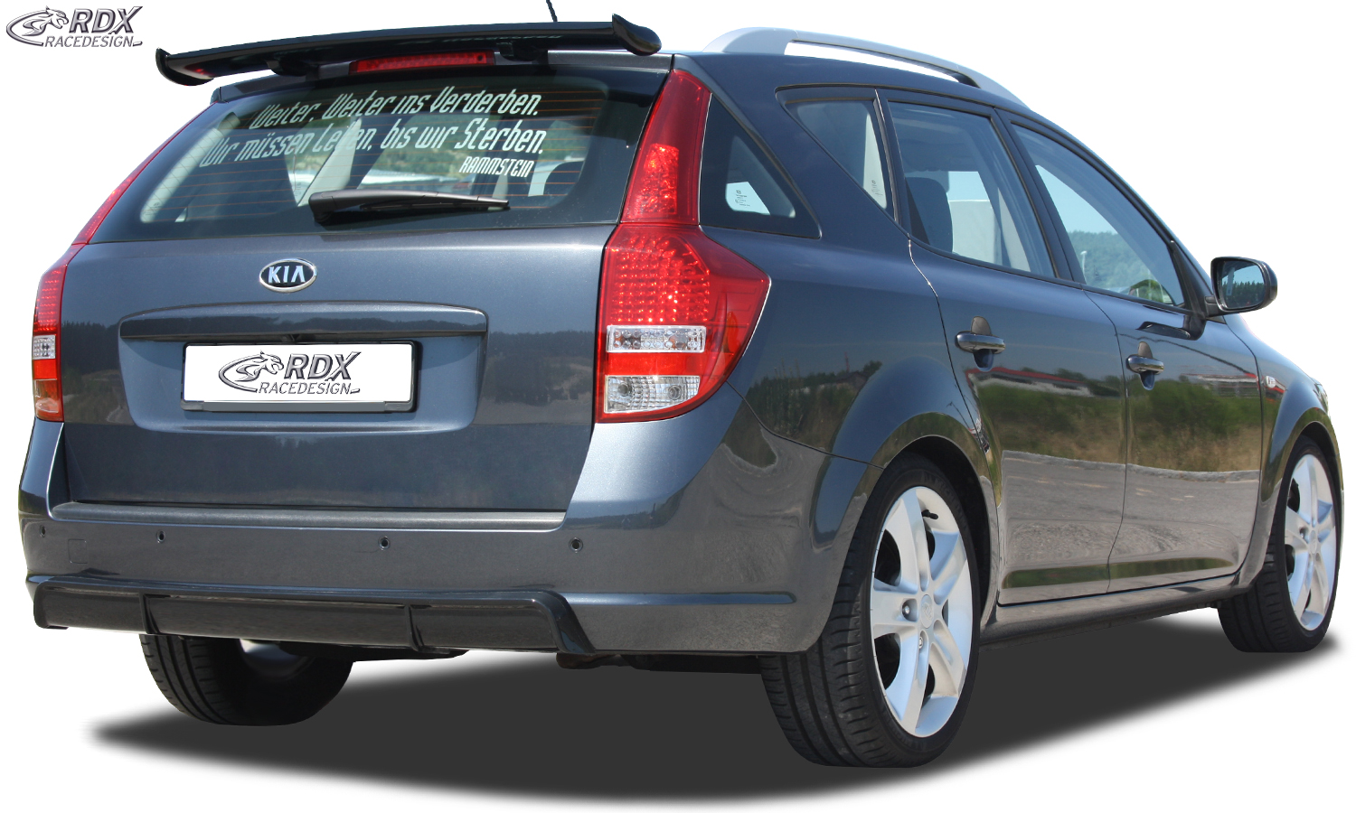 RDX rear diffuser – Kia Ceed type ED SW estate