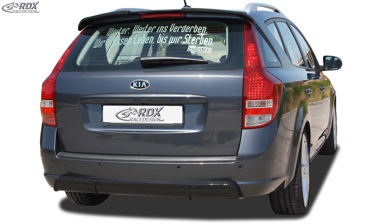 RDX rear diffuser – Kia Ceed type ED SW estate