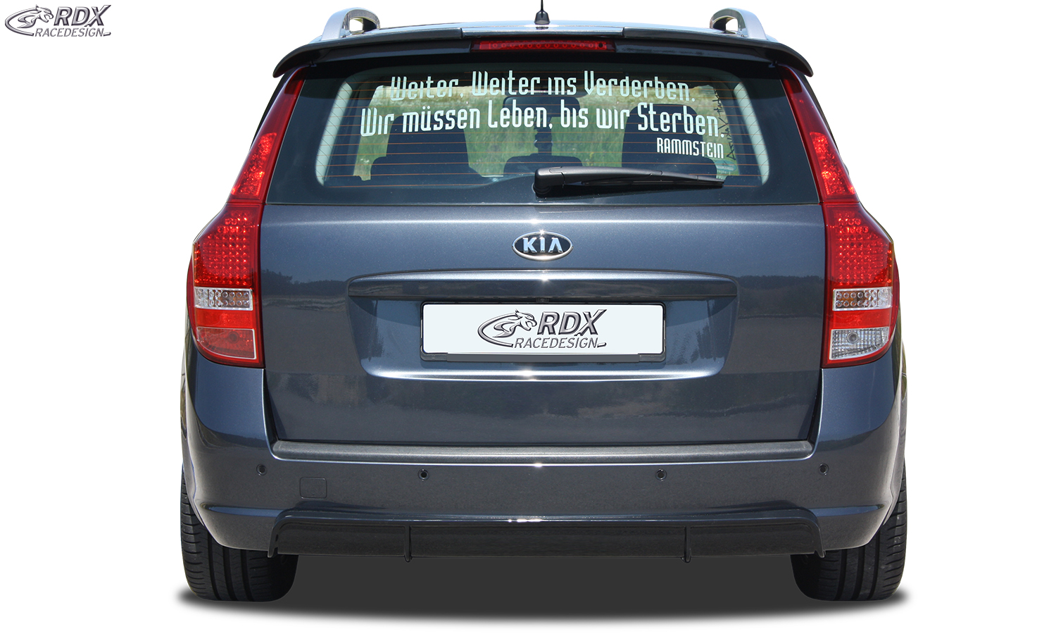 RDX rear diffuser – Kia Ceed type ED SW estate