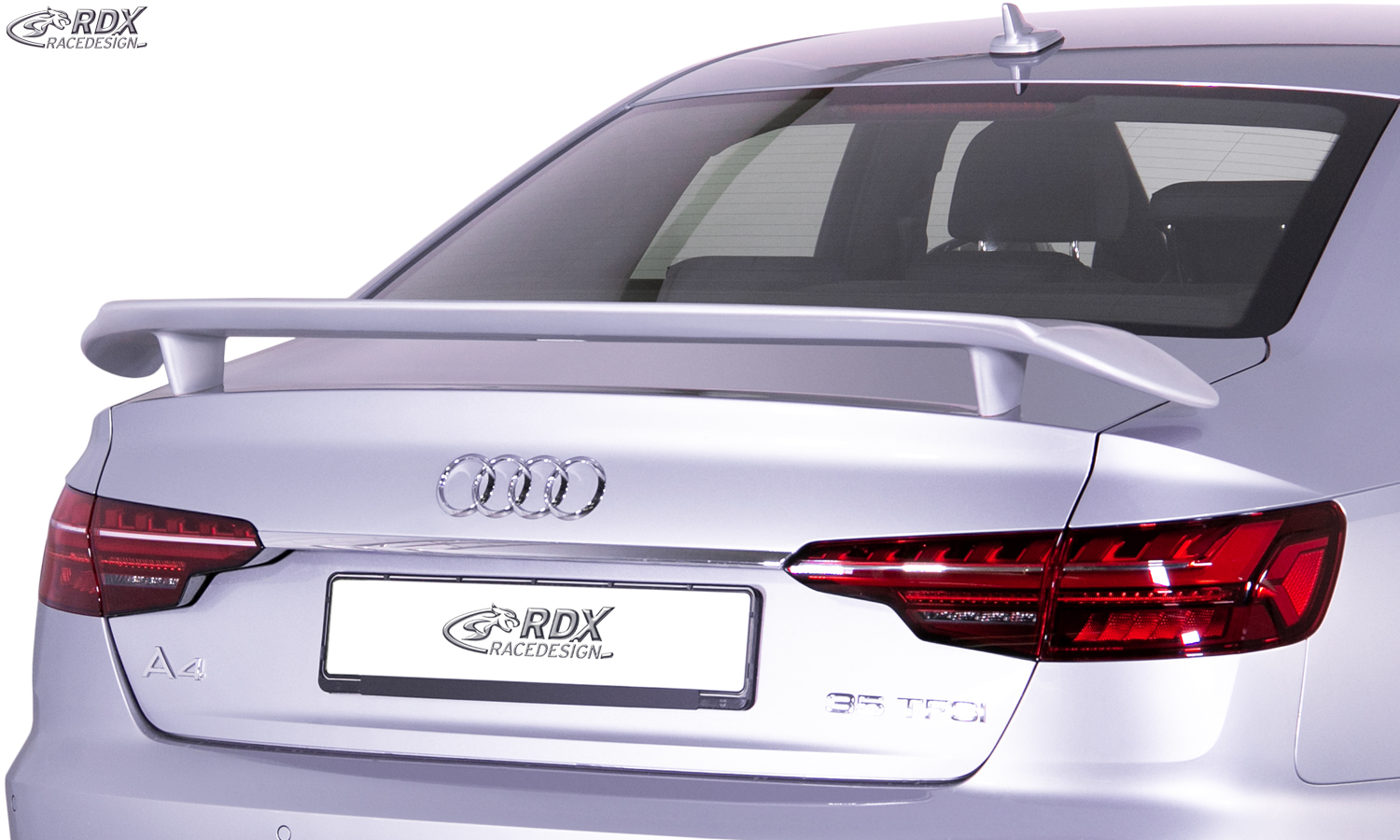 Задний спойлер RDX – Audi A4 8W B9 седан (–2019 и рестайлинг 2019–)