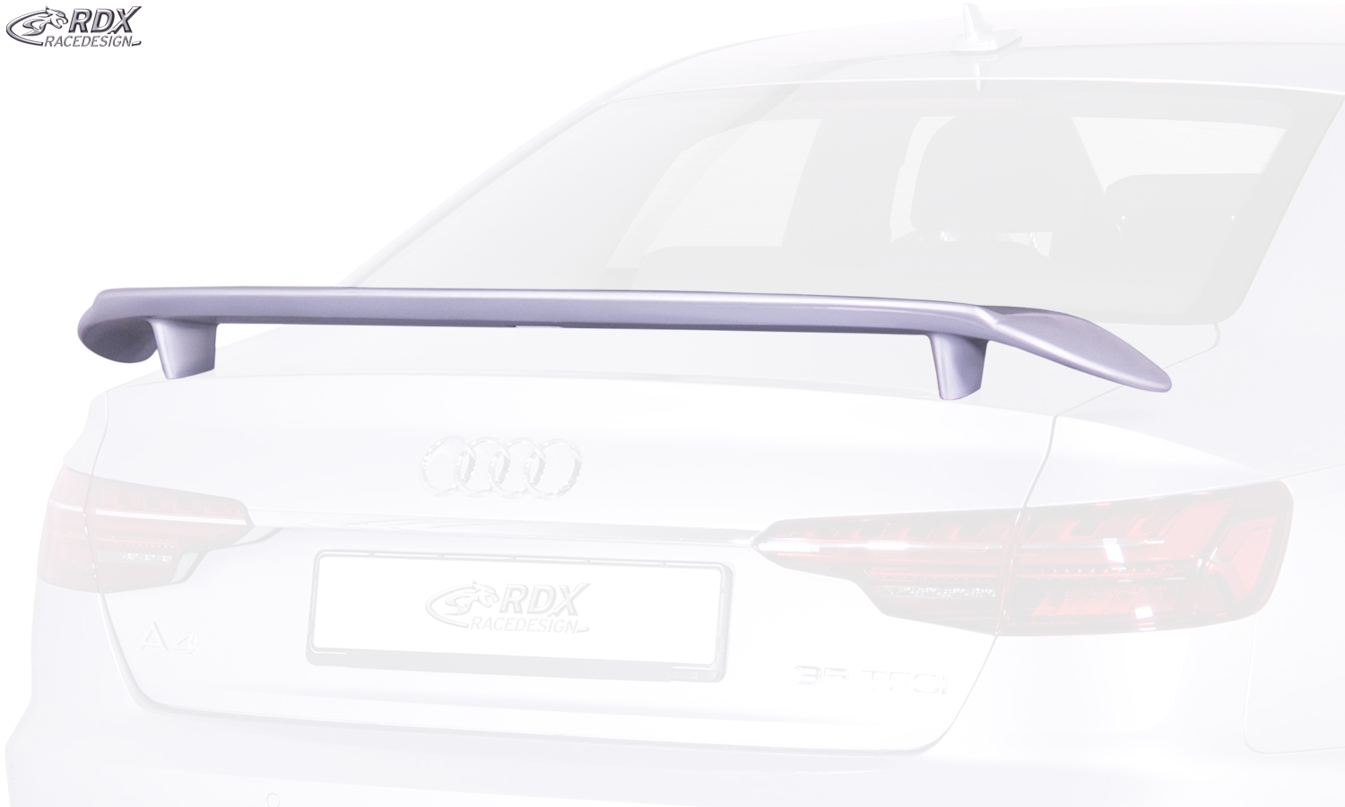 Задний спойлер RDX – Audi A4 8W B9 седан (–2019 и рестайлинг 2019–)