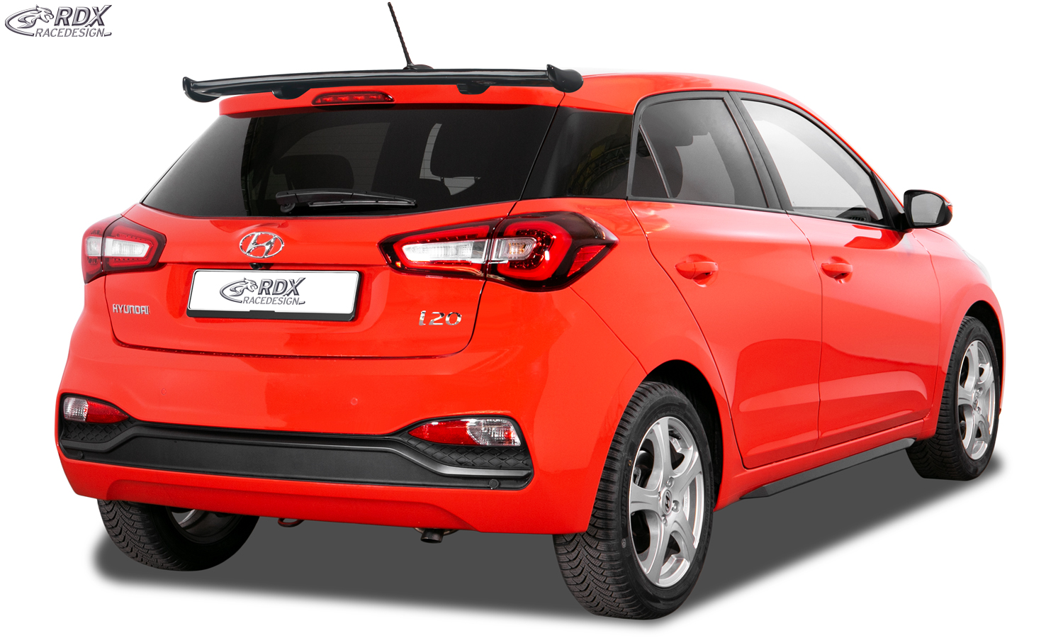Спойлер на крышу RDX – Hyundai i20 (GB | 2014–2018 и 2018–2020)