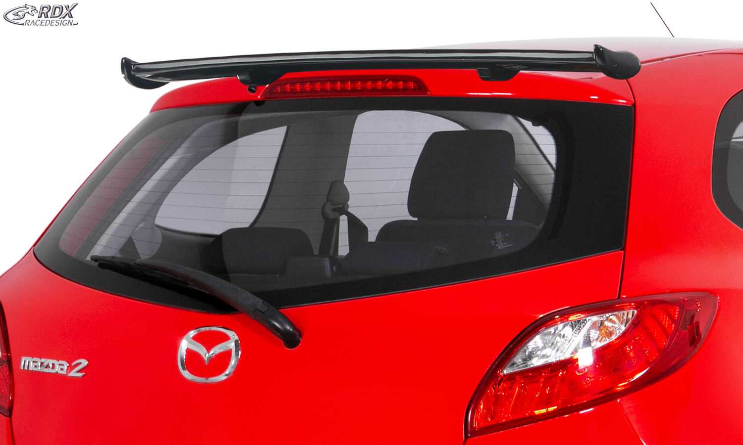 RDX roof spoiler – Mazda 2 (DE) 2007–2014