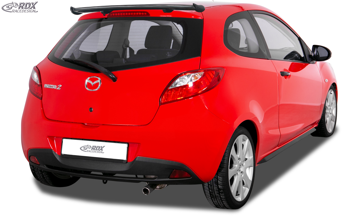 Спойлер на крышу RDX – Mazda 2 (DE) 2007–2014
