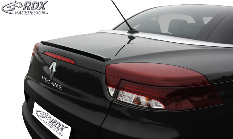 Спойлер на крышку багажника RDX – Renault Megane 3 CC (кабриолет)