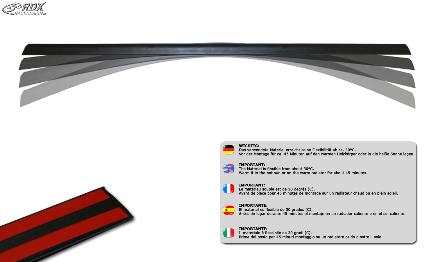 RDX pagasiluugi spoiler – Toyota Yaris (XPA1)