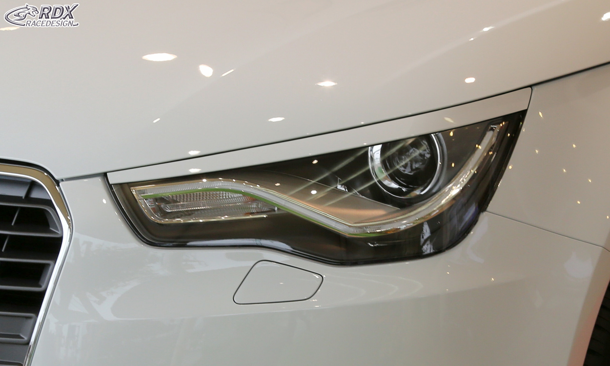 RDX headlight brows – Audi A1 8X & A1 8XA Sportback (–01/2015)