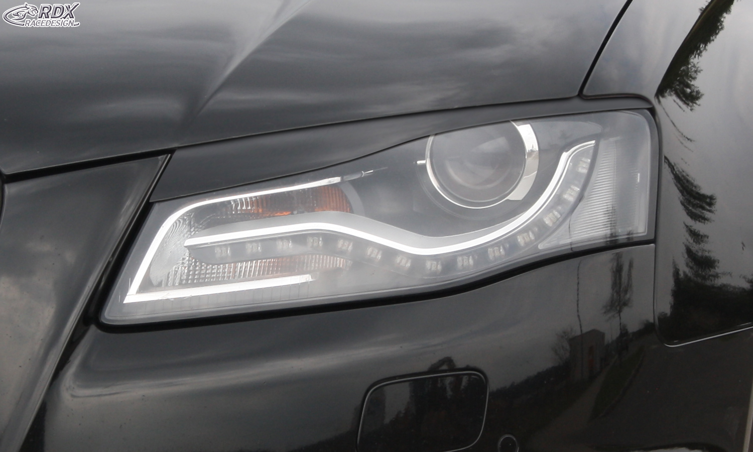 Реснички на фары RDX – Audi A4 B8, B81, 8K (2008–2011)