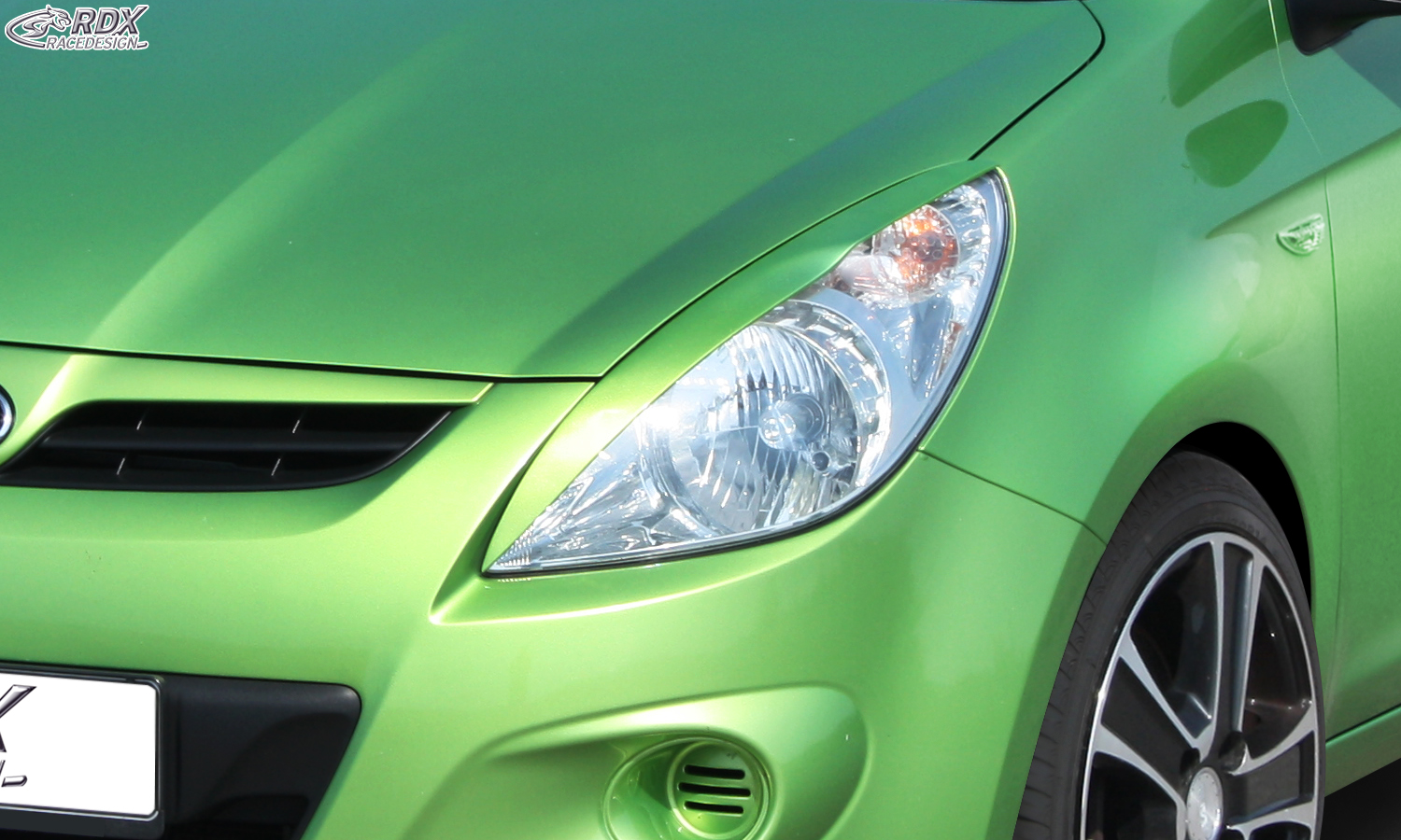 Реснички на фары RDX – Hyundai i20 (PB/PBT | 2008–2012)