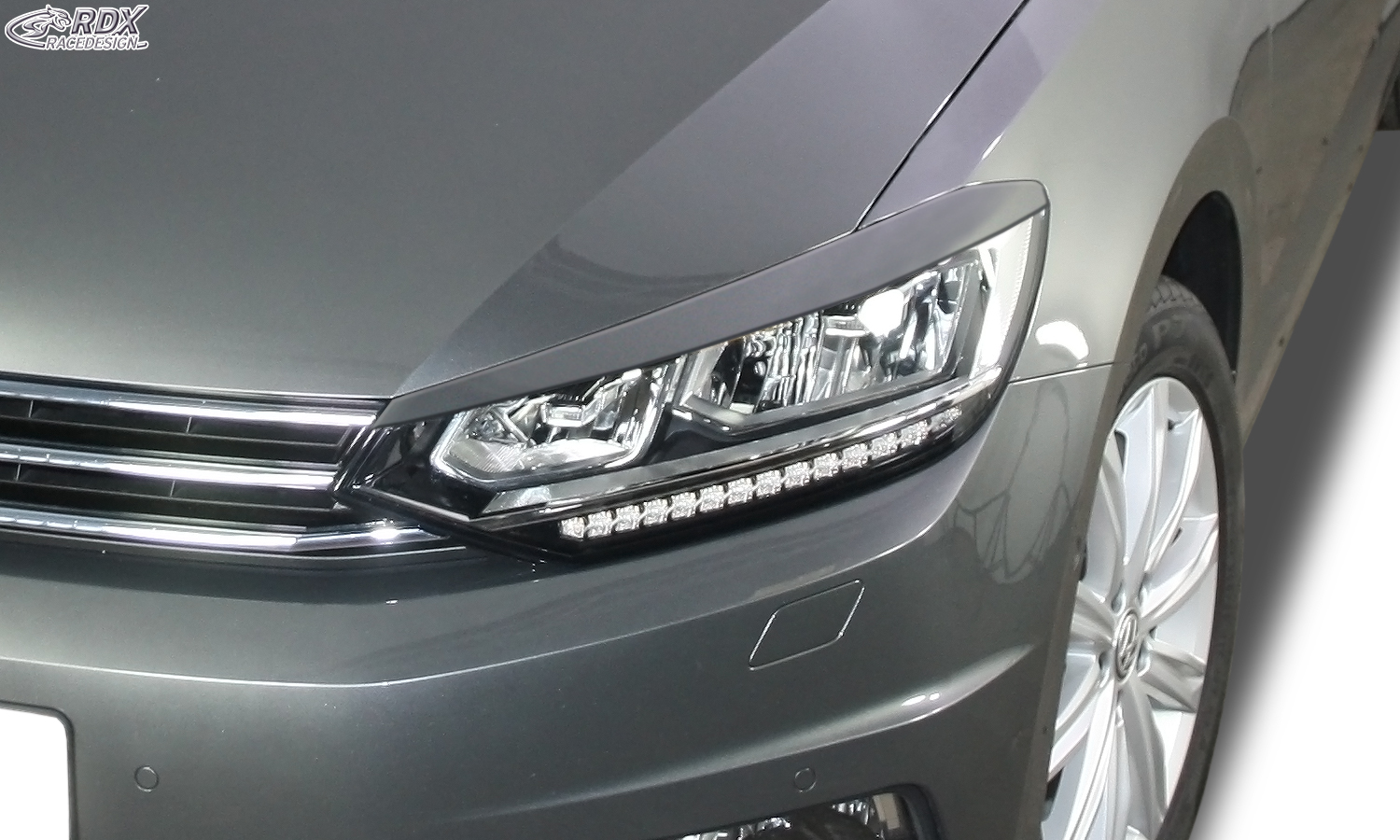 RDX headlight brows – Volkswagen Touran 5T (2015– only LED headlights)