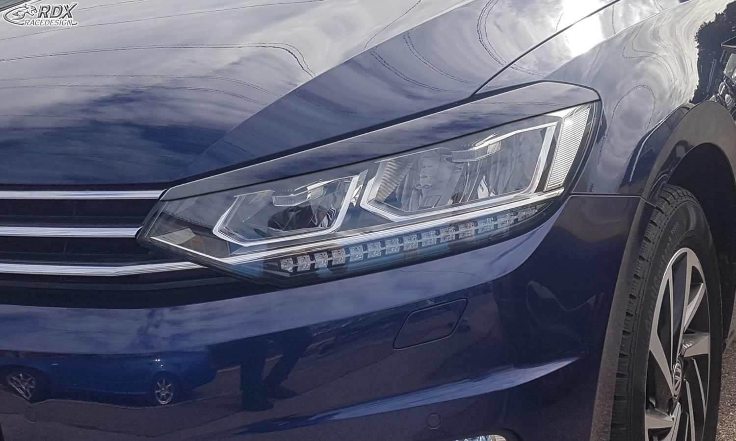RDX esitulede kulmud – Volkswagen Touran 5T (2015– ainult LED-esituled)