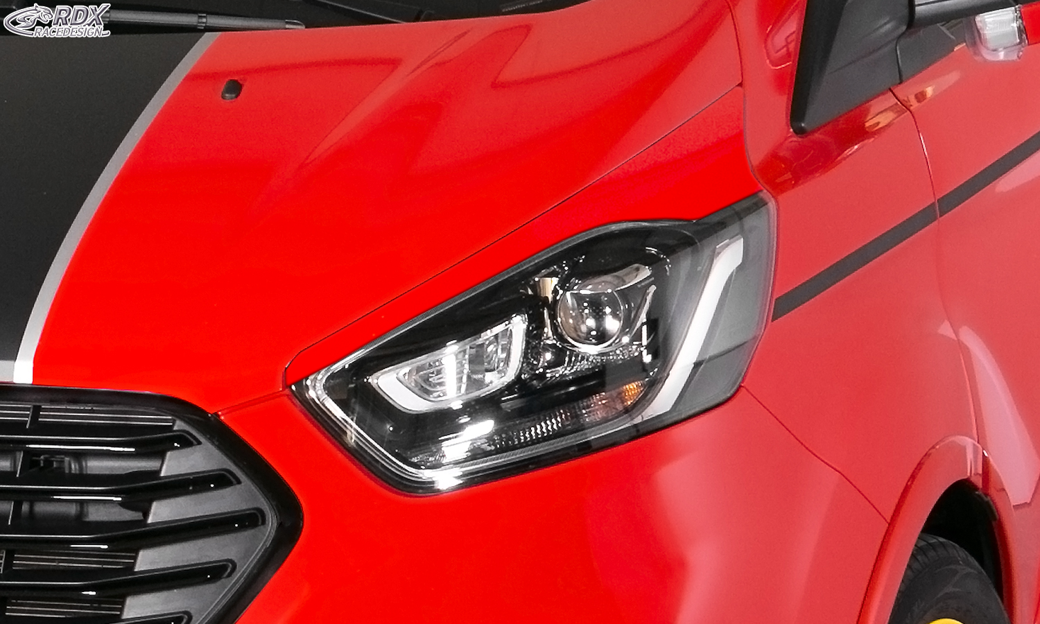 RDX headlight brows – Ford Transit Custom & Tourneo Custom (2018–)