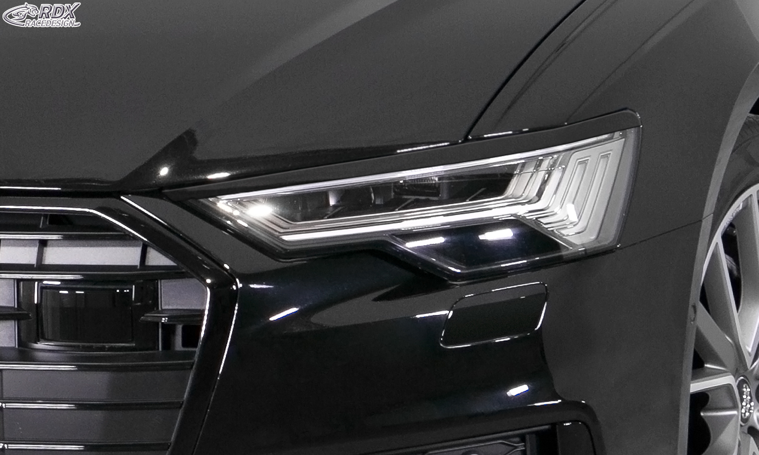 Реснички на фары RDX – Audi A6 4K C8 2F (2018–)