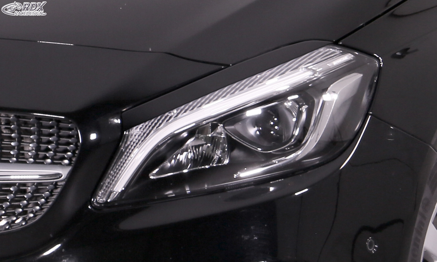 RDX headlight brows – Mercedes-Benz A-Class W 176 245G (2012–)