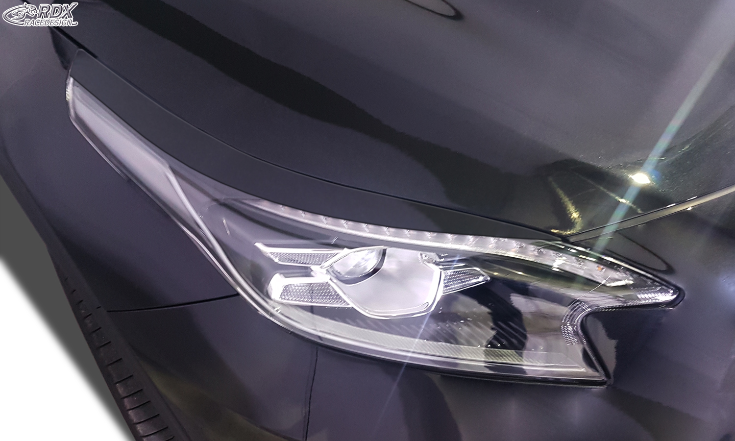 Реснички на фары RDX – Kia XCeed CD (2019–2022 и 2022–)