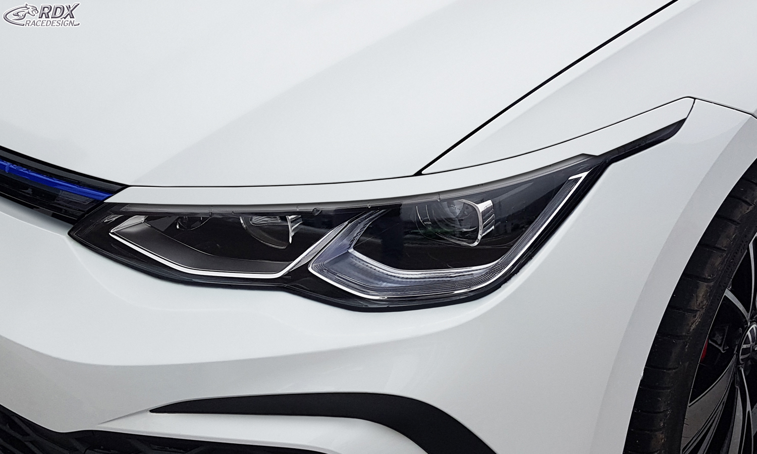 RDX headlight brows – Volkswagen Golf 8 (CD/CDV | 2019–)
