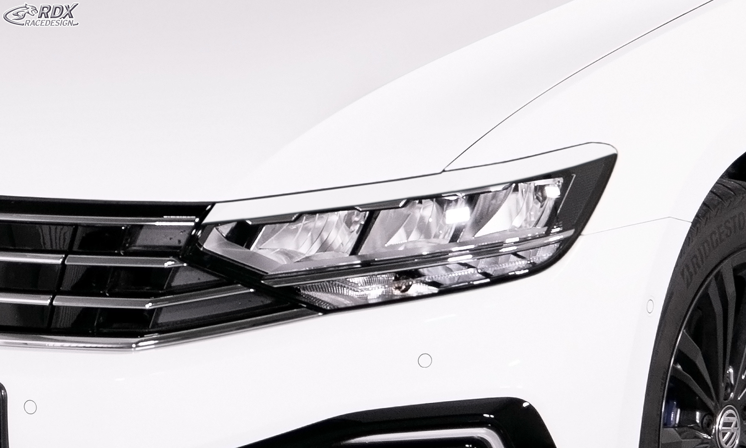 Реснички на фары RDX – Volkswagen Passat 3G B8 (2014–2019 и 2019–)