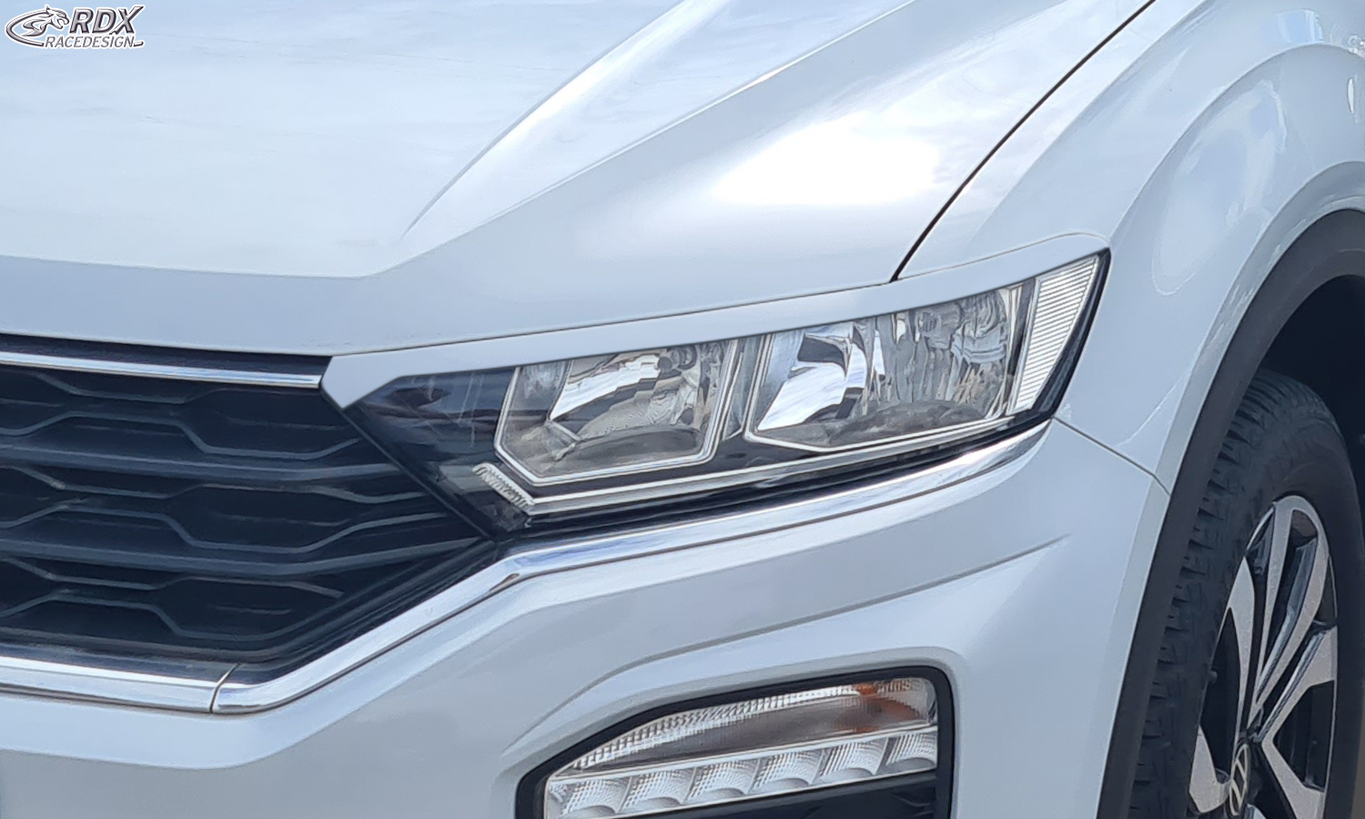 RDX headlight brows – Volkswagen T-Roc (A1/2017–)