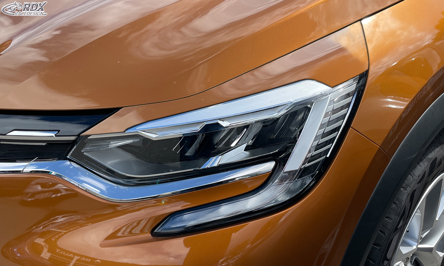 RDX headlight brows – Renault Captur II (RJB/2020–)