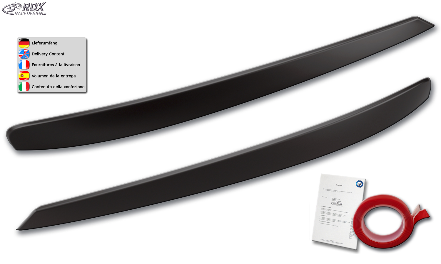 RDX esitulede kulmud – Volkswagen Sharan (7N/2010–) ja Seat Alhambra (7N/2010–)