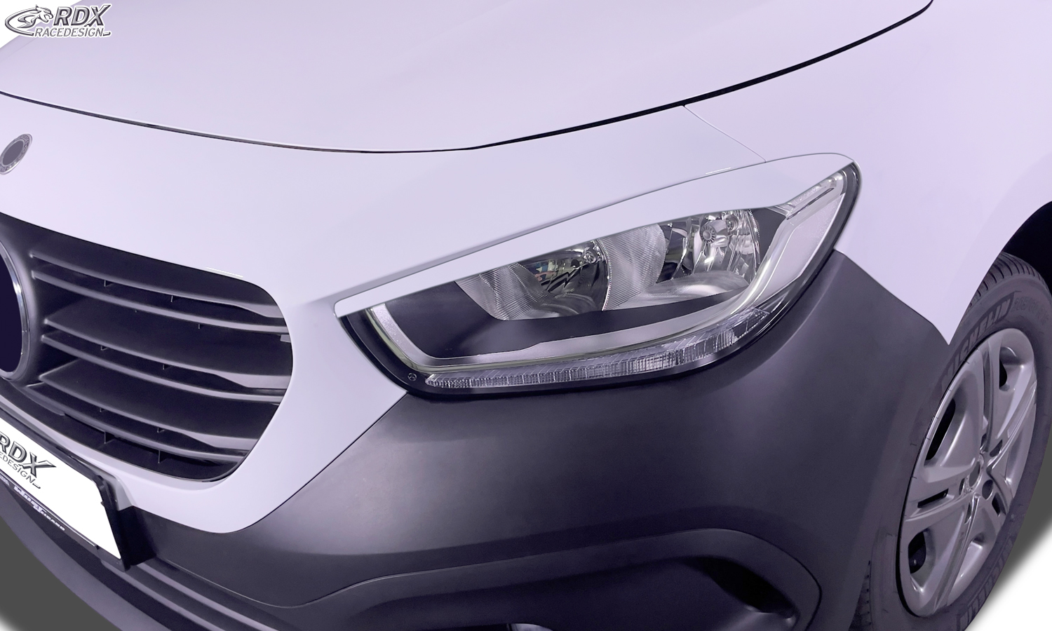Реснички на фары RDX – Mercedes-Benz Citan, Citan Tourer, T-Class (W420)