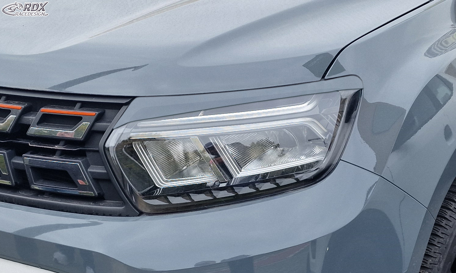 RDX headlight brows – Dacia Duster II SR (2018–2024)